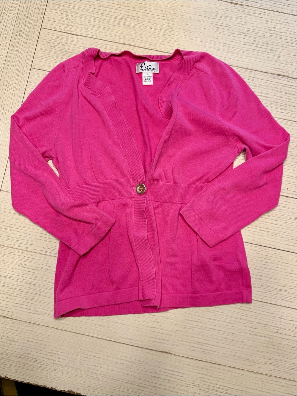 Lilly Pulitzer XS white label milly cardigan | EEUC